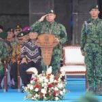 Panglima TNI Jenderal Agus Subianto dalam perayaan HUT ke-65 Kostrad. Foto: Puspen TNI