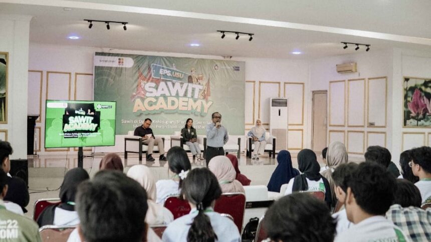 Sawit Academy EPS. USU Resmi digelar di Universitas Sumatera Utara(USU), Dorong Literasi Sawit Generasi Muda