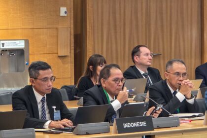 Kepala Eksekutif Pengawas Perasuransian, Penjaminan, dan Dana Pensiun OJK Ogi Prastomiyono dalam rangkaian kegiatan OECD Financial Markets Week yang berlangsung pada 2–5 Maret 2026 di Kantor Organisation for Economic Co-operation and Development (OECD), Paris, Prancis.