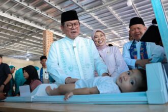 Gubernur DKI Jakarta, Pramono Anung saat kunjungan ke Pulau Seribu.(Foto istimewa)