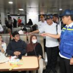 Menteri Dalam Negeri (Mendagri) Muhammad Tito Karnavian meninjau langsung kesiapan arus mudik Lebaran 2026 di Pelabuhan Merak, Kota Cilegon, Banten, Jumat (13/3/2026).