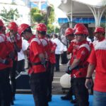 Apel Bersama Posko Siaga Kualitas Layanan Telekomunikasi Optimal Tahun 2026 di Jakarta, Jumat (13/3). Foto: Telkom Indonesia