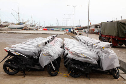 Ilustrasi perdana 254 sepeda motor pemudik diberangkatkan pada perjalanan perdana program Mudik Motor Gratis (Motis) yang digelar oleh Kementerian Perhubungan menjelang Idul Fitri 1447 Hijriah. Foto: Istock @digitalimagination