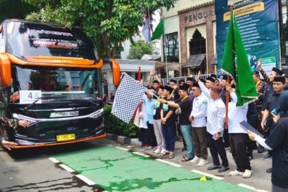 PBNU, Berangkatkan Peserta, “Mudik Seru Bareng NU 2026” ke 59 Kota, Dilepas dari Kantor PBNU