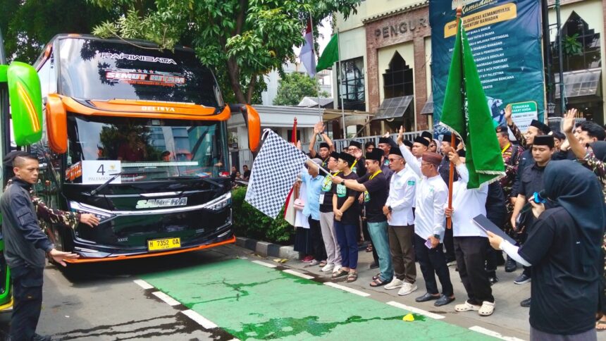 PBNU, Berangkatkan Peserta, “Mudik Seru Bareng NU 2026” ke 59 Kota, Dilepas dari Kantor PBNU