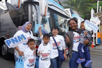 Program Mudik Gratis BUMN 2026 resmi diberangkatkan melalui prosesi flag off yang dilaksanakan di kawasan Gelora Bung Karno (GBK), Jakarta, pada 17 Maret 2026.