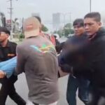 Empat motor pemudik terlibat tabrakan beruntun di Kota Cirebon, satu korban sampai tak sadarkan diri. Foto: Tangkap layar IG @radarcirebon