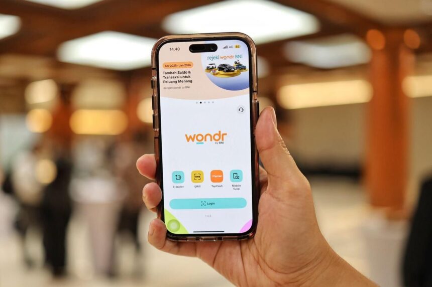 Fitur Grup Transfer di wondr by BNI. Foto: Dok BNI