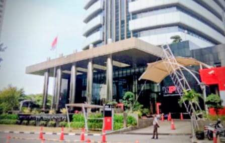 Lobi Gedung Merah Putih KPK. Foto: Yudha Krastawan/ipol.id