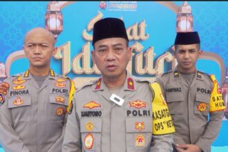 Kasatgas Humas Operasi Ketupat 2026, Tjahyono Saputro (tengah). Foto: Satgas Operasi Ketupat 2026