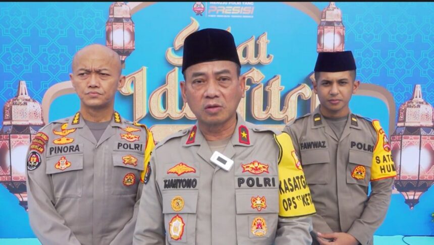 Kasatgas Humas Operasi Ketupat 2026, Tjahyono Saputro (tengah). Foto: Satgas Operasi Ketupat 2026