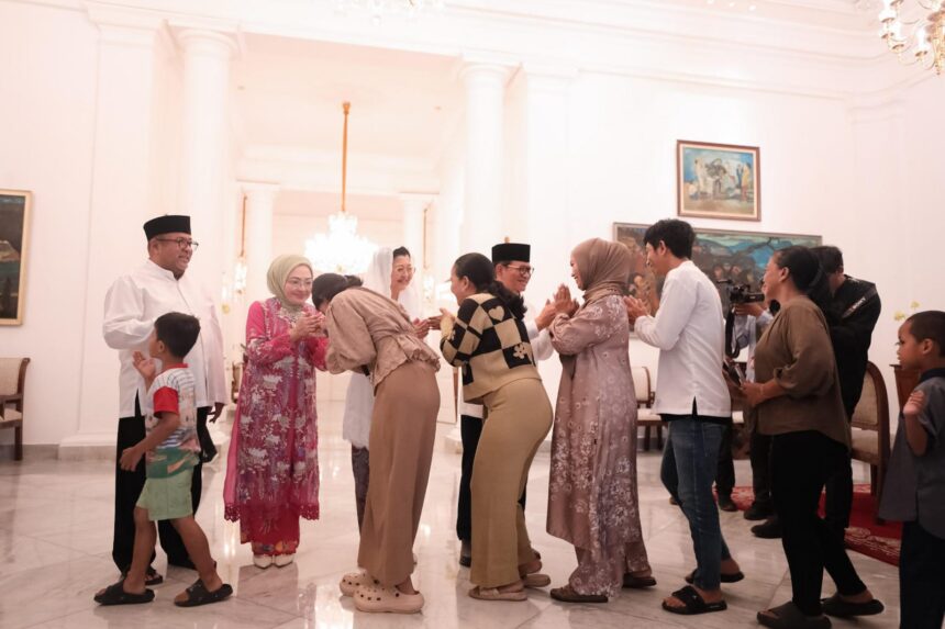 Wagub Rano Karno saat open house di Gedung Balaikota, Jakarta Pusat.(Foto istimewa)