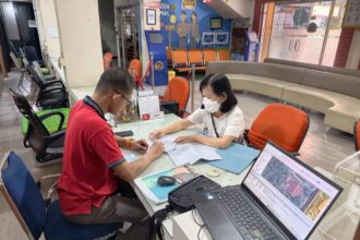 Warga mendatangi Kantah di Banyumas di tengah libur lebaran 2026. Foto: Dok Humas