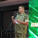 Kepala Staf Angkatan Darat (Kasad) Jenderal TNI Maruli Simanjuntak, saat memimpin Laporan Korps Kenaikan Pangkat 47 Perwira Tinggi (Pati) TNI AD di Markas Besar Angkatan Darat (Mabesad), Jakarta, Jumat (27/3/2026). Foto: Dispenad