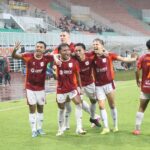 Garudayaksa FC Hajar FC Bekasi City Dengan Skor Telak 4-0 Tanpa Balas. Foto/mak
