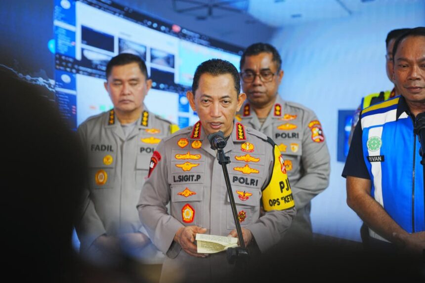 Kapolri Jenderal Listyo Sigit Prabowo. Foto TBN