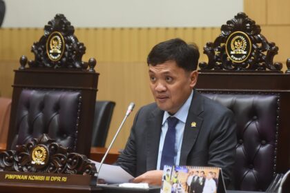 Ketua Komisi III DPR RI Habiburokhman. Foto Parlementaria