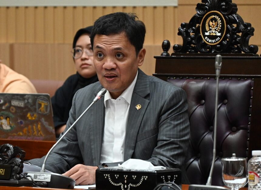 Ketua Komisi III DPR RI, Habiburokhman. Foto Parlementaria