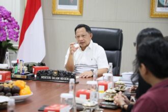 Mendagri, sekaligus Ketua Satuan Tugas (Kasatgas) Percepatan Rehabilitasi dan Rekonstruksi (PRR) Pascabencana Sumatera Muhammad Tito Karnavian.
