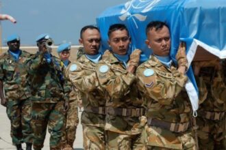 Praka Faruzal Rhomadhon yang gugur di Lebanon. Foto: unifil.unmissions.org