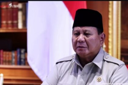Presiden Republik Indonesia Prabowo Subianto. Foto: Instagram @prabowosubianto