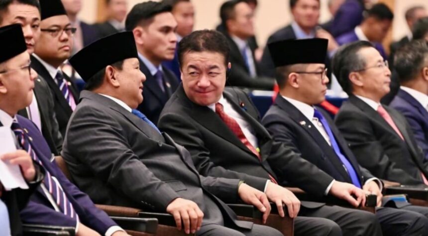 Presiden Republik Indonesia Prabowo Subianto menghadiri Forum Bisnis Indonesia-Jepang yang digelar di Imperial Hotel Tokyo pada Senin, 30 Maret 2026. Foto: BPMI Setpres