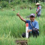 Kementerian ATR/BPN menyarankan memberi patok batas tanah. Foto: Dok Kementerian ATR/BPN