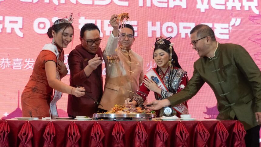 Perayaan tahun baru Imlek di Merlynn Park Hotel Jakarta. (dok. Merlynn Park Hotel Jakarta).