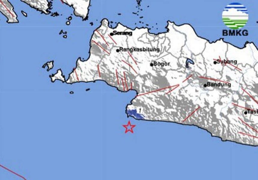 Gempa guncang Sukabumi. Foto: BMKG