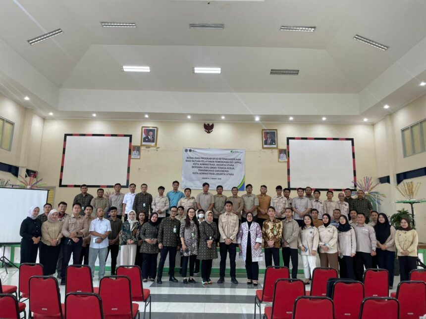 BERSATU: Sosialisasi program BPJS Ketenagakerjaan untuk pekerja SPPG se-Jakarta Utara. Foto: BPJS Ketenagakerjaan