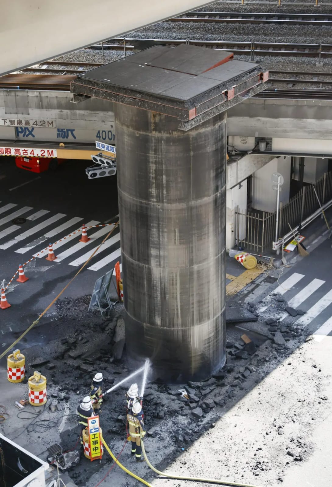Pipa baja raksasa di Osaka Jepang. Foto: net/AFP