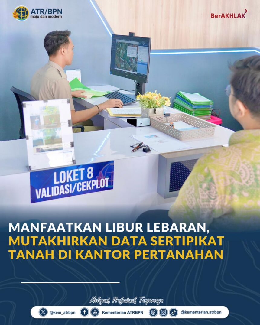 Ilustrasi. Foto: Humas ATR/BPN