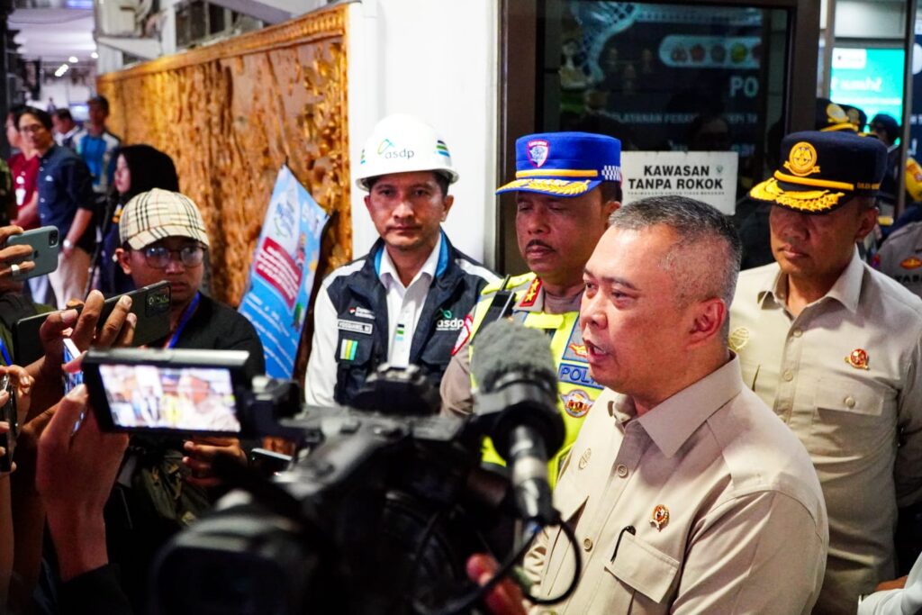 PT ASDP Indonesia Ferry (Persero) kerahkan kapal perbantuan KMP Prima Nusantara milik PT Jembatan Nusantara (JN) ke lintasan Ketapang–Gilimanuk. (dok. ASDP).