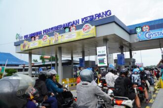 Puncak arus balik di Ketapang–Gilimanuk menguat, PT ASDP Indonesia Ferry (Persero) memastikan seluruh layanan penyeberangan tetap berjalan optimal. (dok. ASDP).