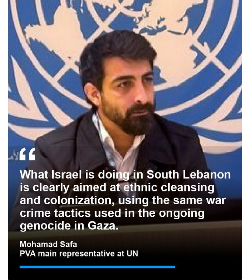 Diplomat PBB Mohamad Safa. Foto: X @mhdksafa