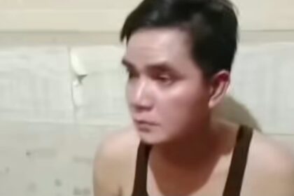 Seorang pria berinisial digeruduk setelah dituding terlibat prostitusi online. Foto: Tangkapan layar Instagram @lbj_jakarta