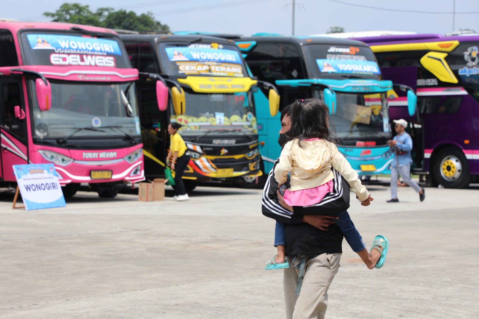 Ilustrasi mudik lebaran. Foto: Dok Humas Hubdat Kemenhub