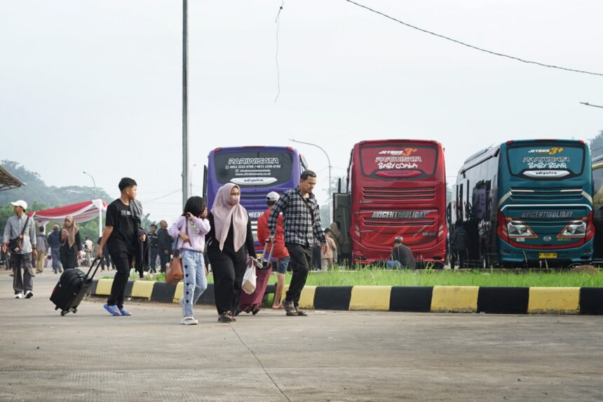 Ilustrasi mudik lebaran. Foto: Dok Humas Hubdat Kemenhub