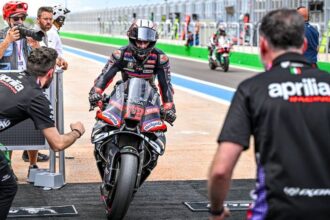 Pembalap Marco Bezzecchi menjadi yang tercepat di MotoGP Brasil 2026. Foto : Ist