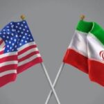 Ilustrasi bendera AS dan Iran. Foto : Ist