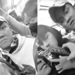 Detik-detik seorang perempuan melabrak pria yang diduga melakukan pelecehan seksual di dalam KRL. Foto: Tangkapan layar Instagram @inanisaaaa_