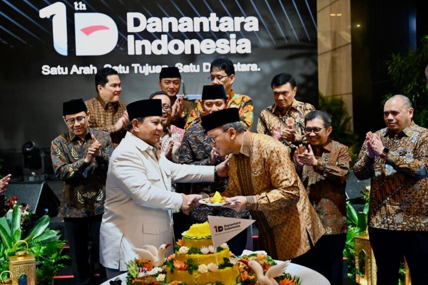 Kegiatan syukuran dan refleksi satu tahun Danantara yang diselenggarakan di Wisma Danantara, Jakarta, pada Selasa (11/3). Foto: Telkom Indonesia