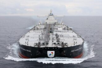 Kapal Tanker milik Pertamina. Foto : Ist
