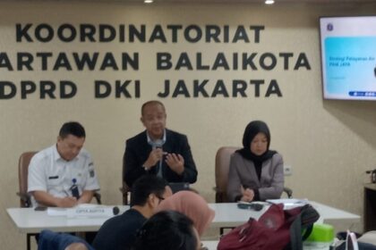 Dirut PAM Jaya (Perseroda), Arief Nasrudin. Foto: Sofian/ipol.id