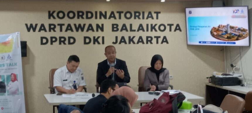 Dirut PAM Jaya (Perseroda), Arief Nasrudin. Foto: Sofian/ipol.id