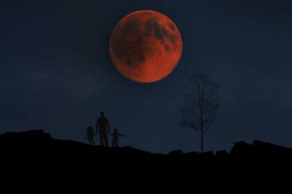 Ilustrasi, Gerhana Bulan Total akan menghiasi langit Indonesia pada 3 Maret 2026, bertepatan dengan 13 Ramadan 1447 H. Foto: istock @abhisheklegit