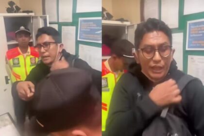 Dituduh melakukan pelecehan seksual di KRL rute Nambo, seorang dosen dari Universitas Pamulang membantah keras tuduhan tersebut. Foto: Tangkap layar IG @infotangsel