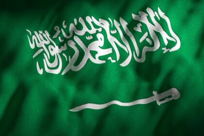 Ilustrasi Bendera Arab Saudi. Foto: iStock