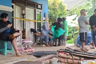 Rumah DH di Meruyung, Kota Depok. Foto : Ist