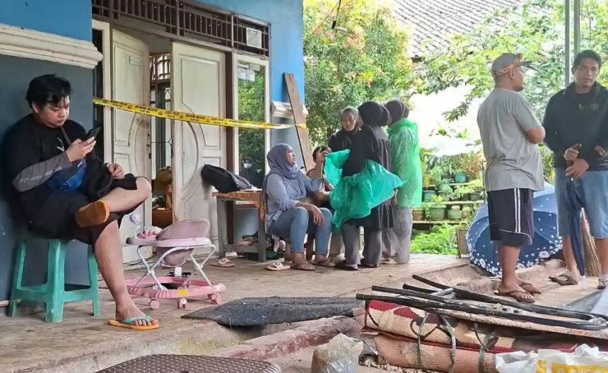 Rumah DH di Meruyung, Kota Depok. Foto : Ist